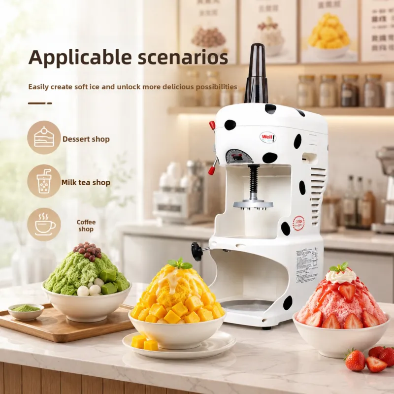 Commercial frozen dessert equipment for milk tea and dessert shops