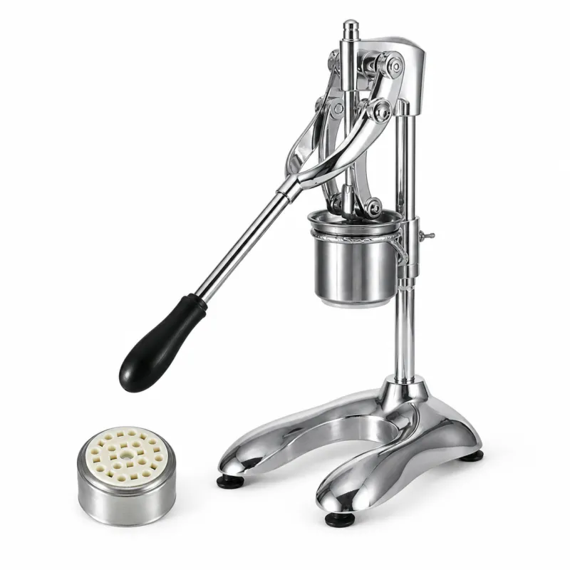 Commercial 12-hole manual long French fry press product image