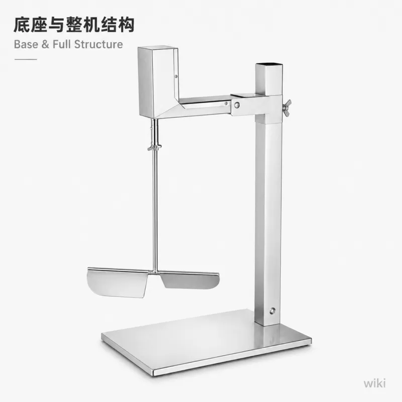 Wide stable base and full structure of stainless steel tapioca pearl mixer